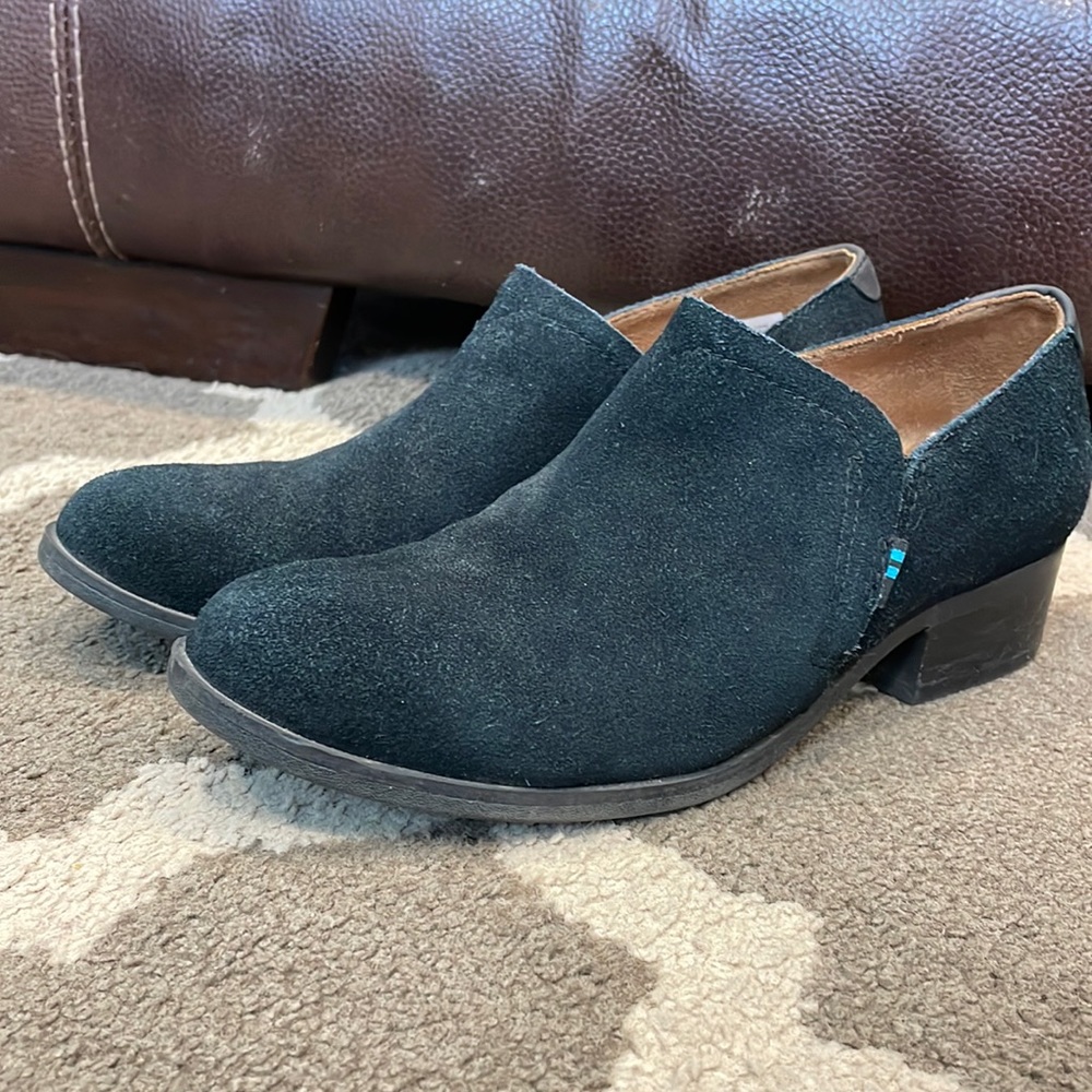 Black Toms booties